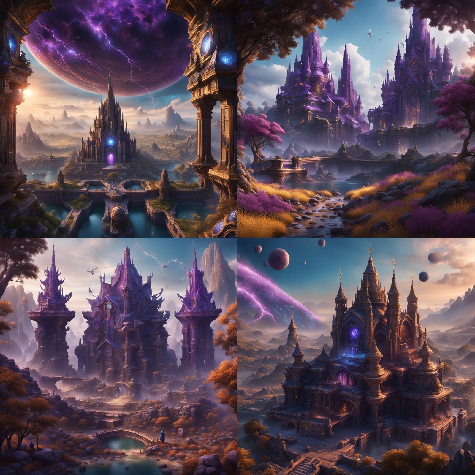 Thanatos Fantasy Concept Art in Deep Color