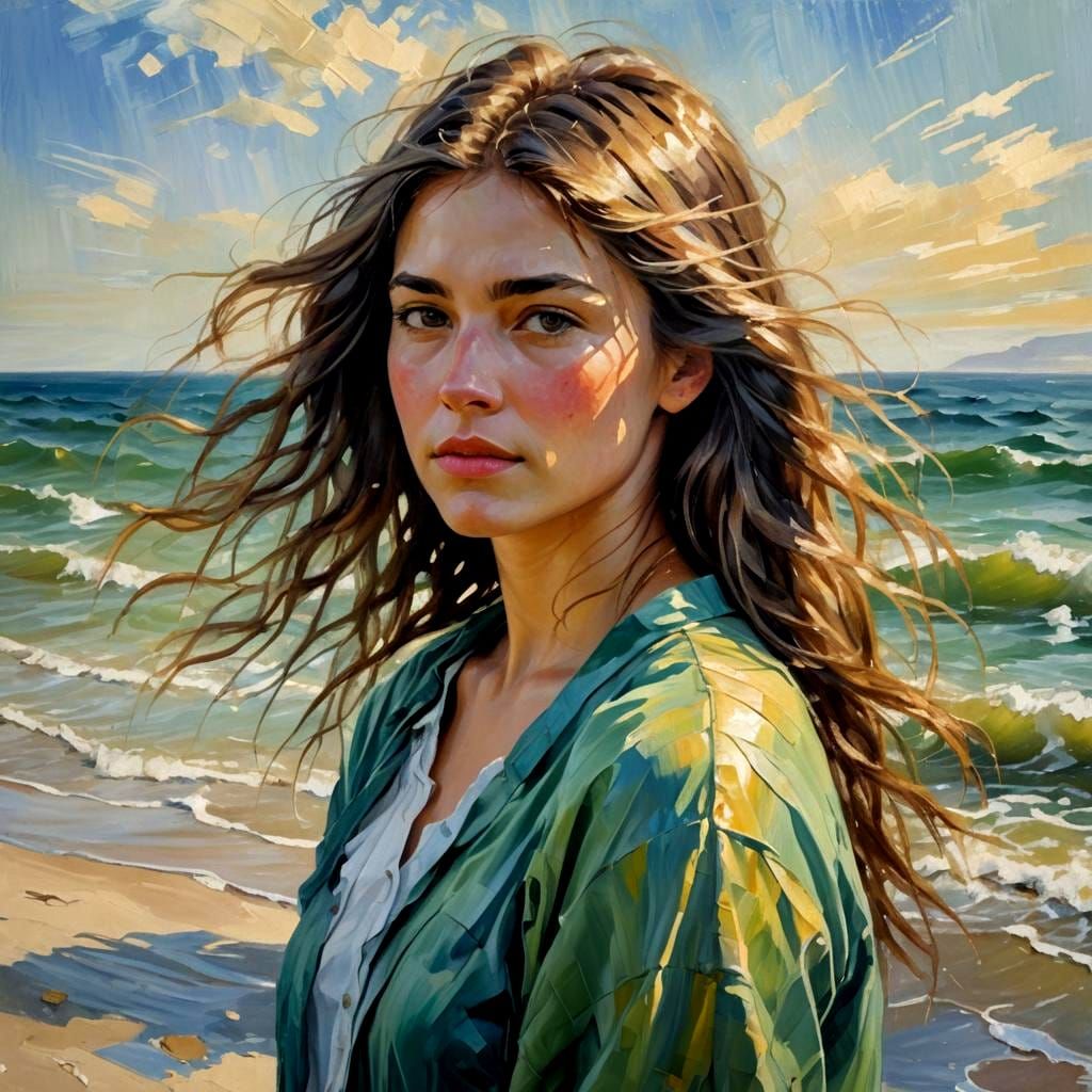 Rocky Cliffs and Sea Shoreline Image