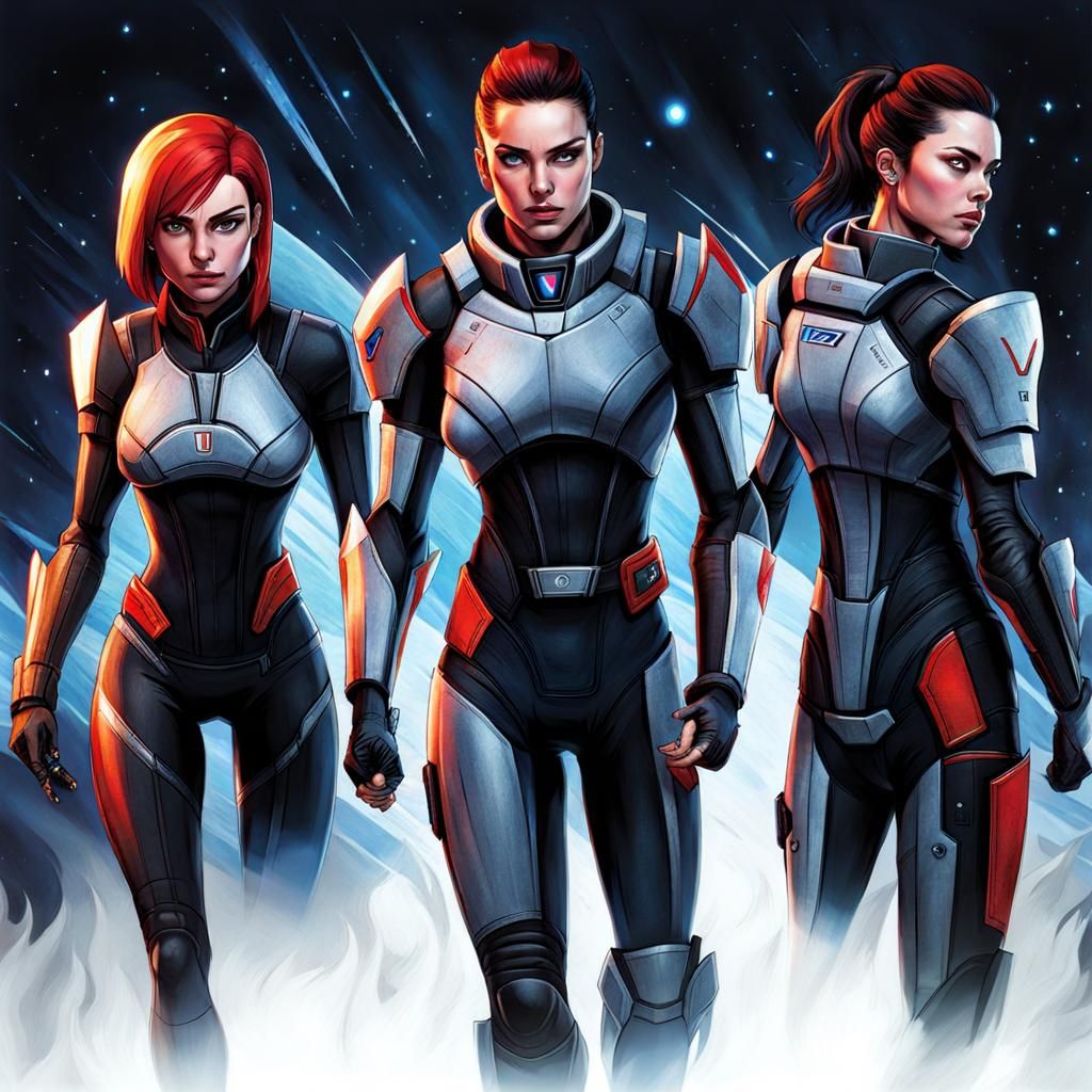 Mass Effect AI Image