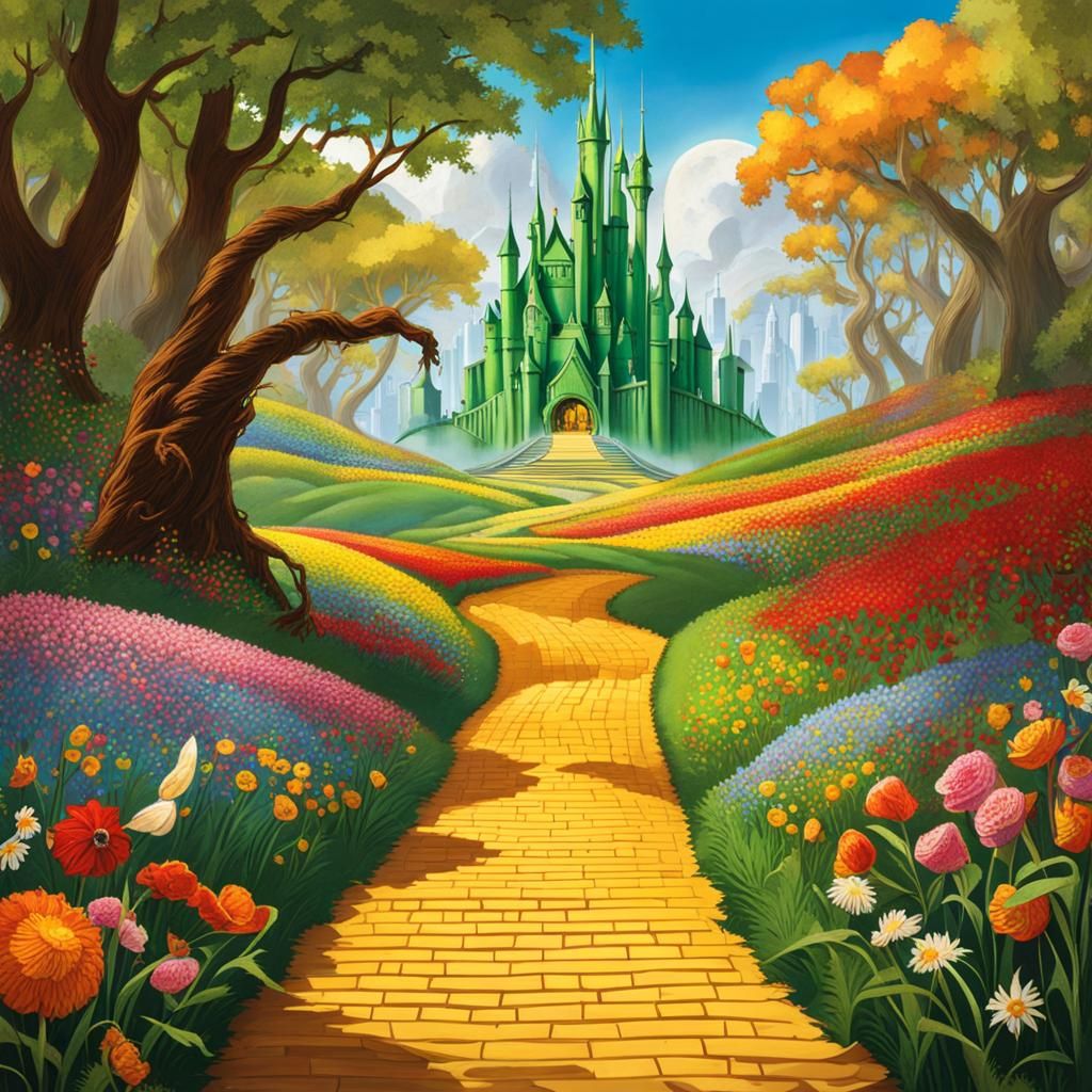 AI Image of the Wizard of Oz