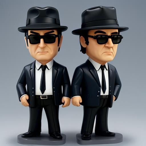 Blues Brothers Jake and Elwood Bobbleheads