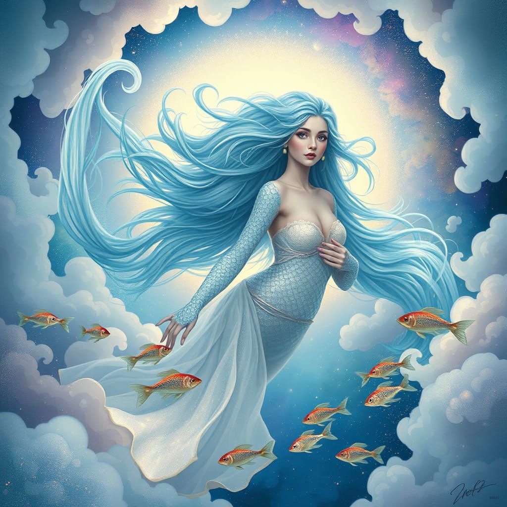 Surreal Zodiac Fantasy in Dreamlike Visions