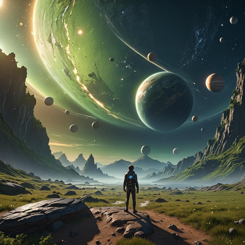 Unfinished Earth in a Miniature Solar System