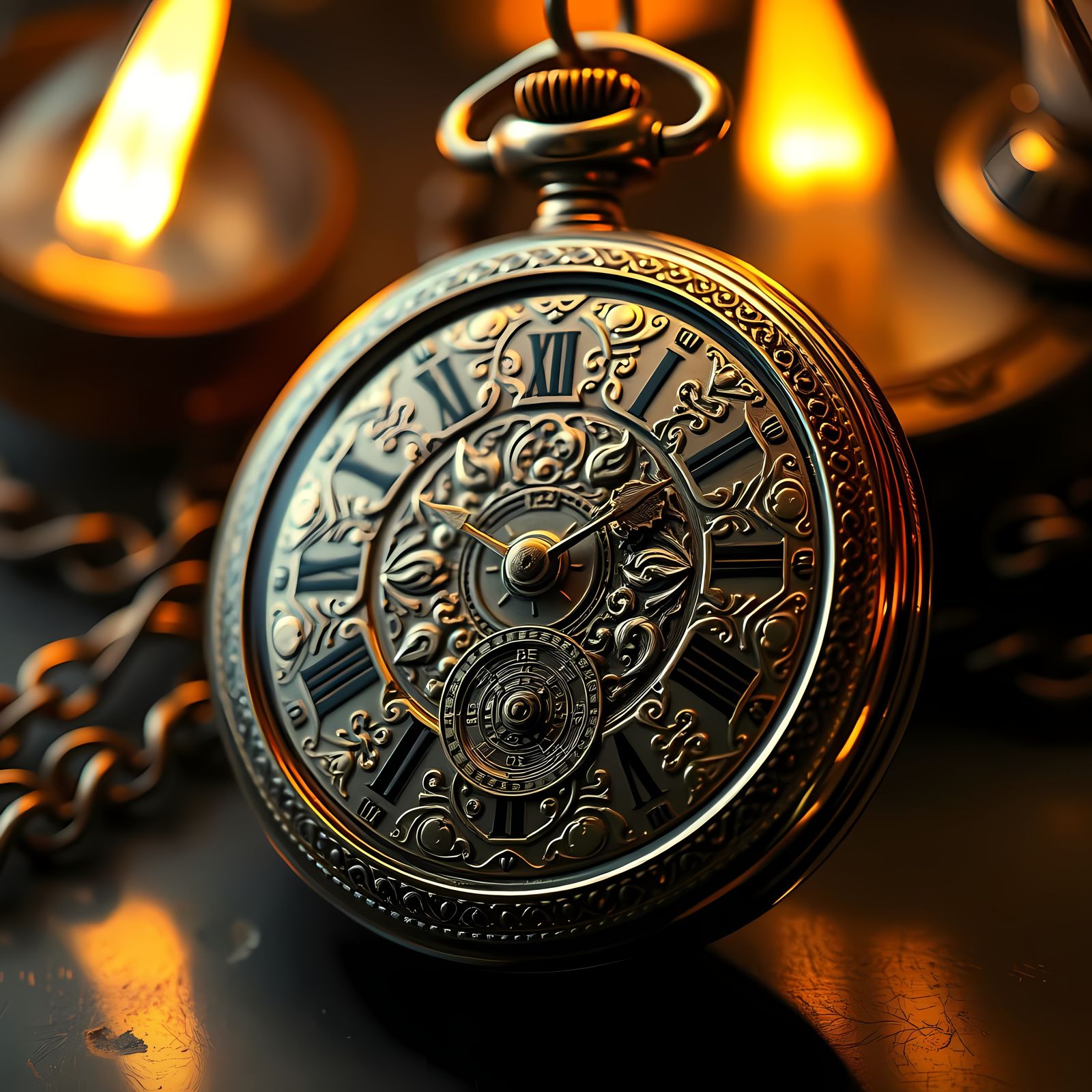 Elegant Pocket Watch: A Timeless Treasure