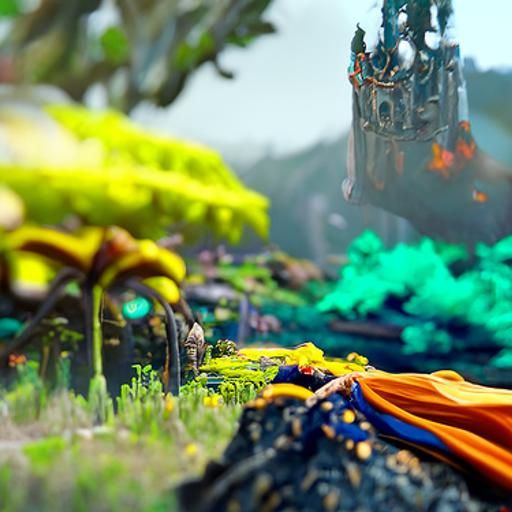 Fantastical Royalty in Detailed Matte Painting