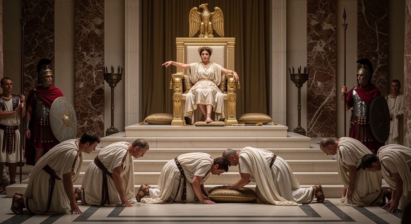 Empress Messalina's Throne Room in Ancient Rome