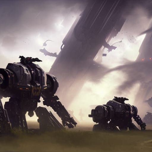 Imperial Guard Mecha Division on Tropical World