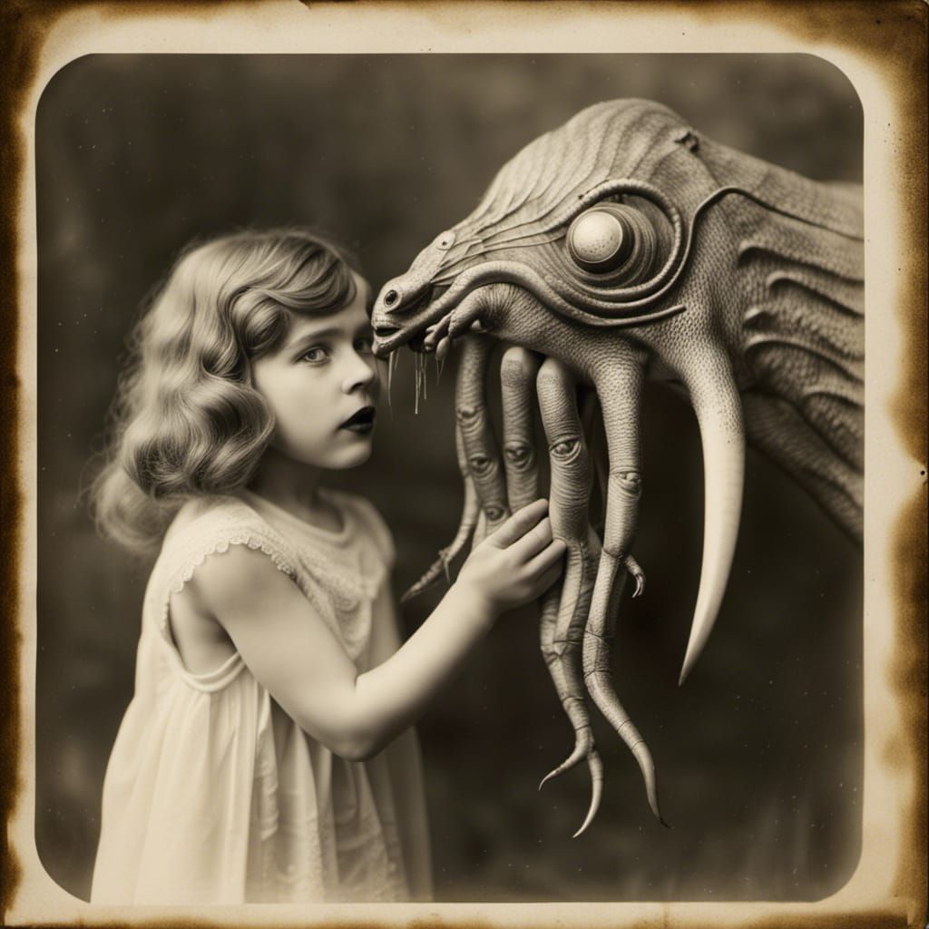 Innocent Beauty Tames the Eldritch Beast
