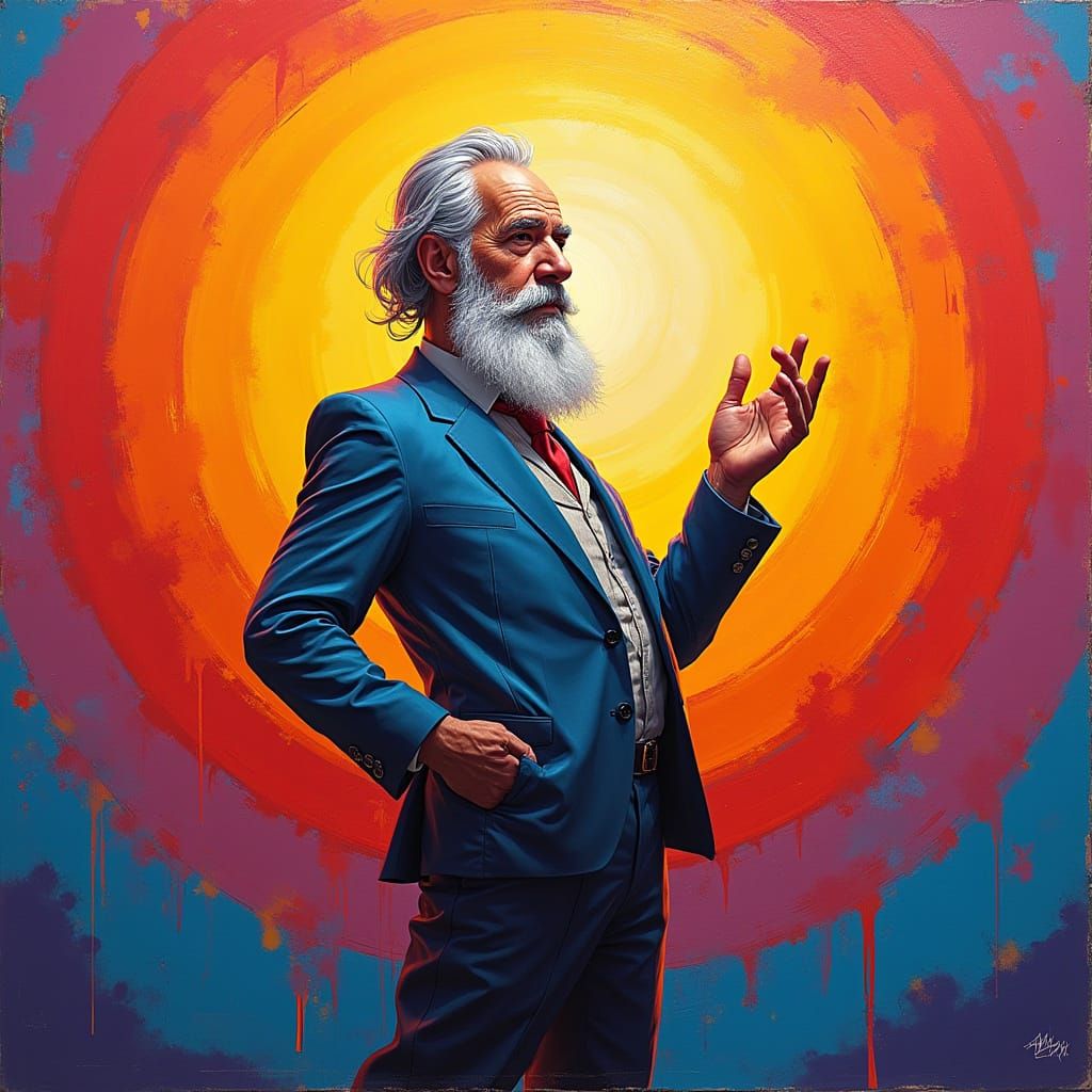 Physical Education Teacher in Vibrant Pixar Style