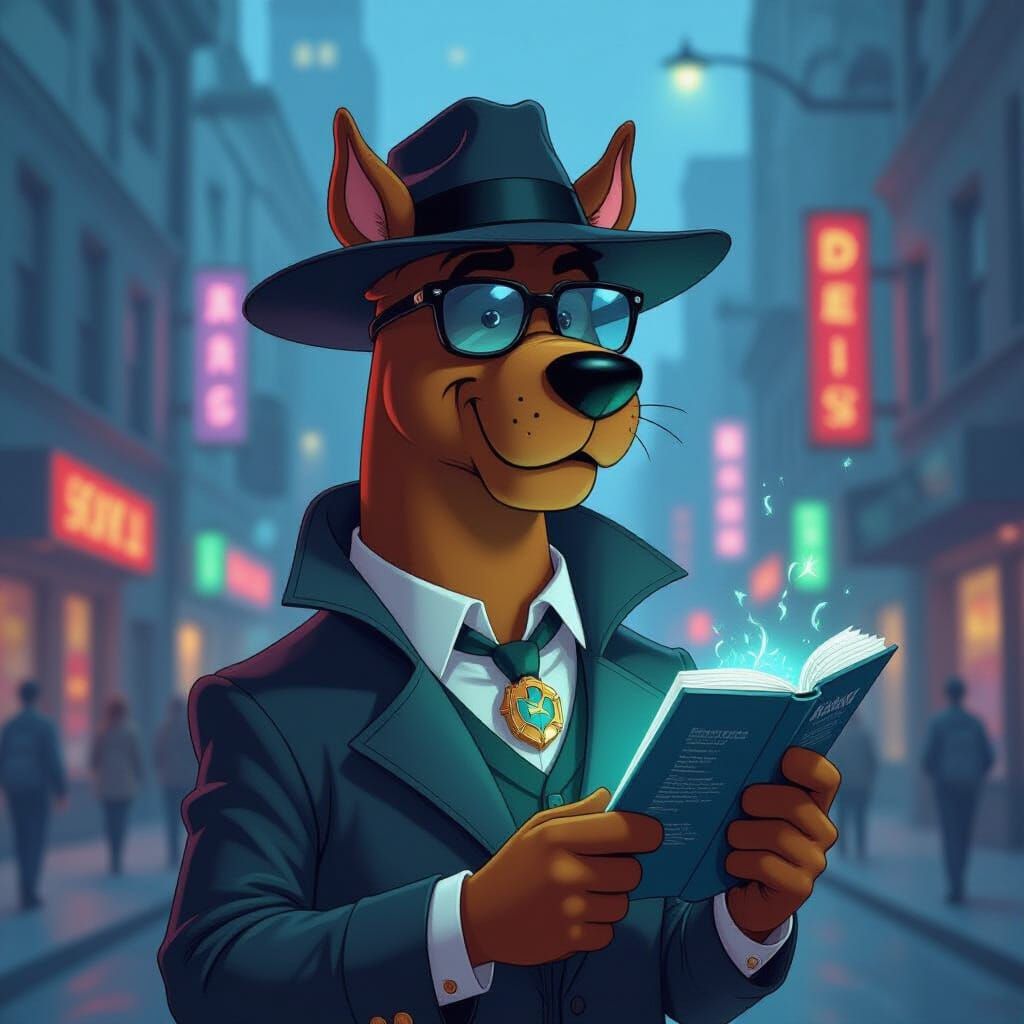 Cyberpunk Scooby-Doo, Digital Data Detective