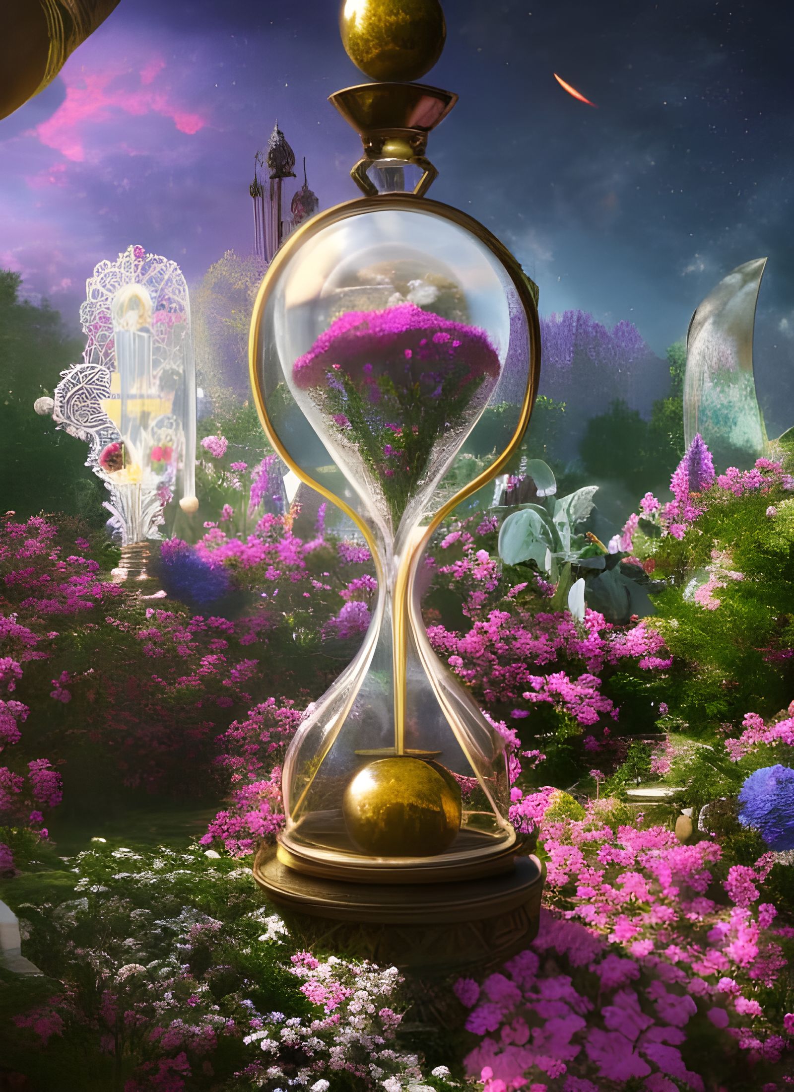 Complex Garden Hourglass