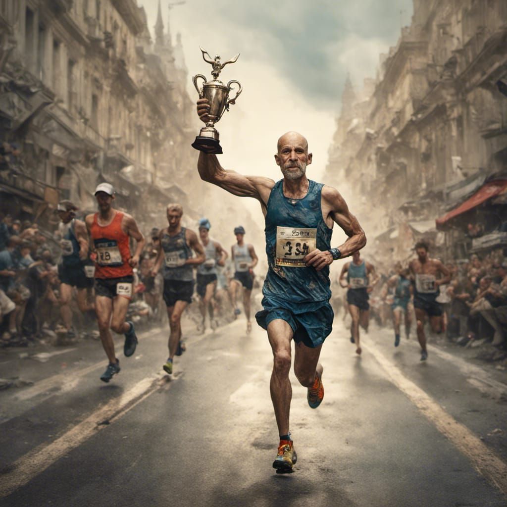 Marathon runner