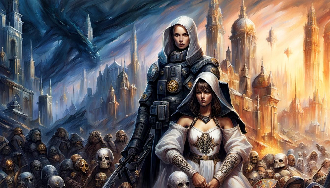 Futuristic Soldier: Warhammer 40k Space Marine