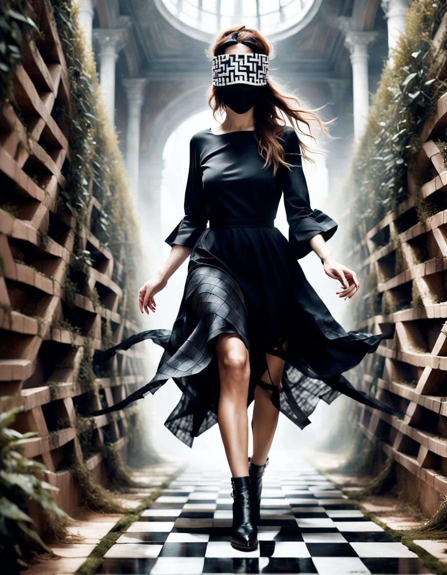 Blindfolded Through the Maze