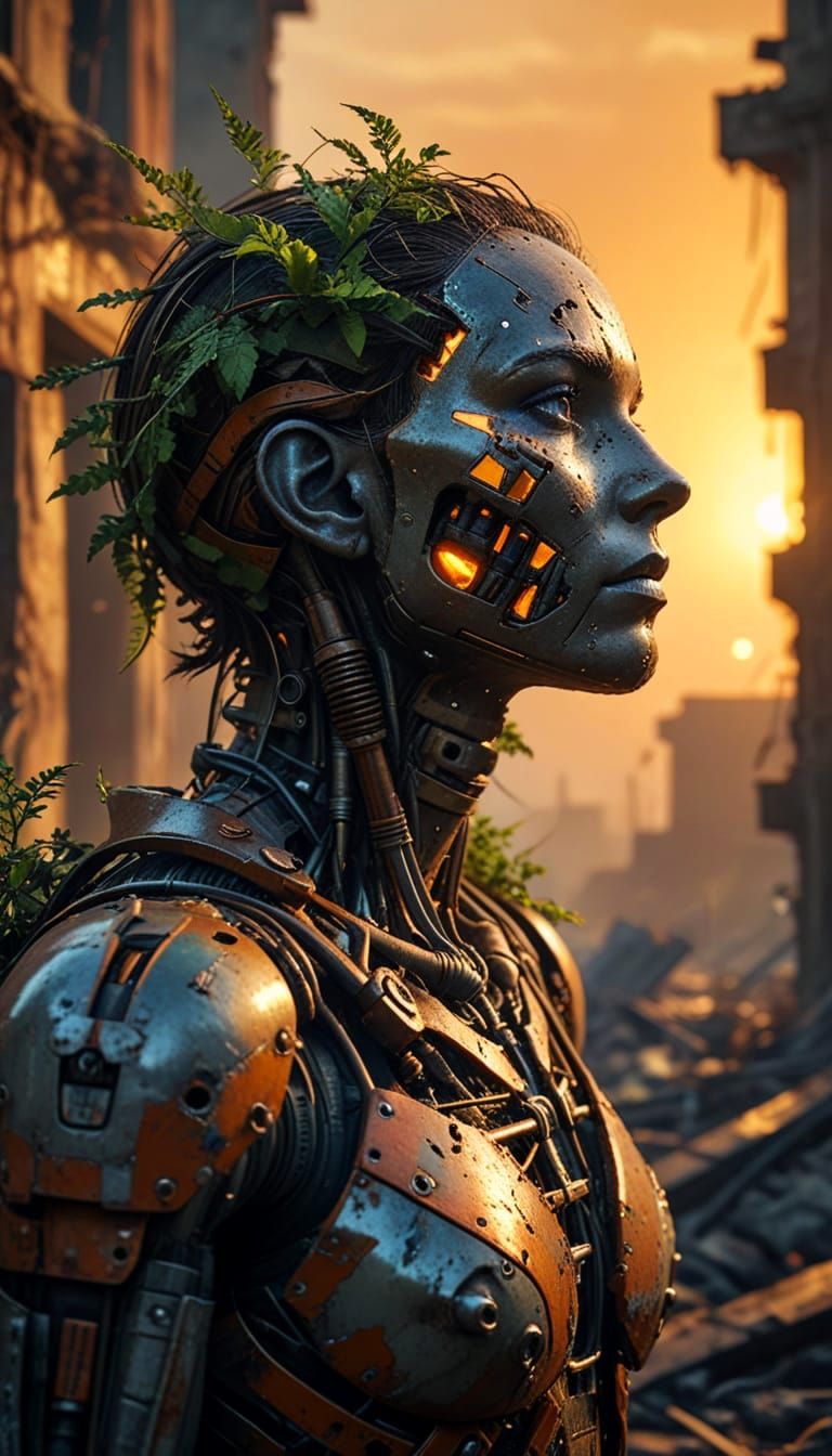 Post-Apocalyptic Sunrise Masterpiece