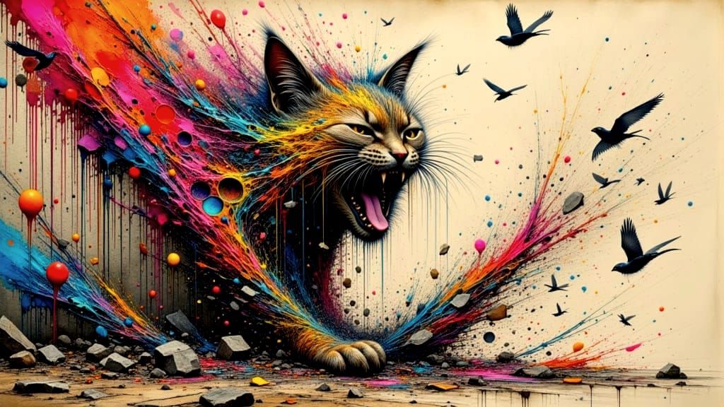 Chaos graffiti spirit