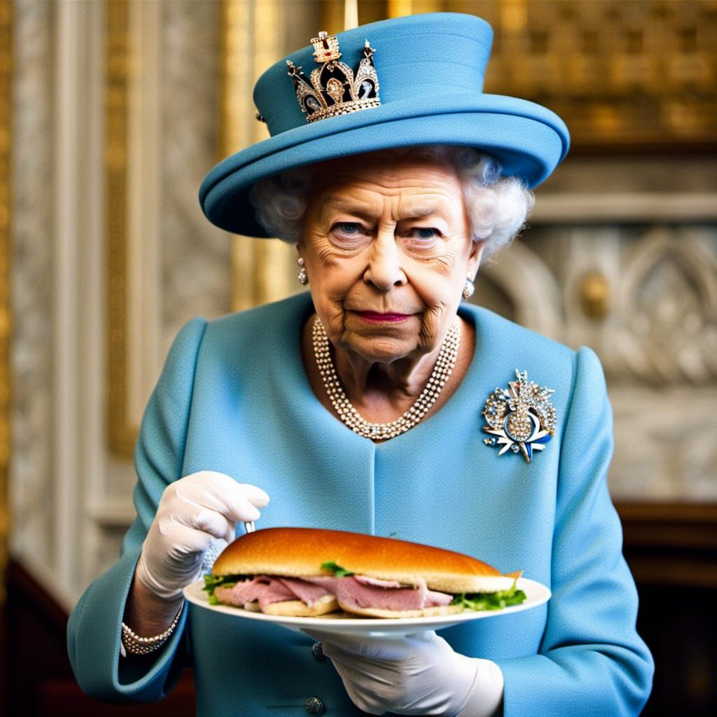 Queen Elizabeth and a Tuna Sandwich