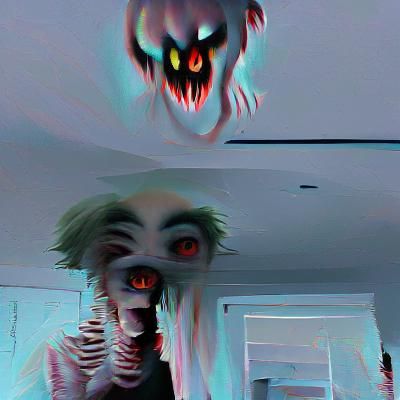 Scary AI Image