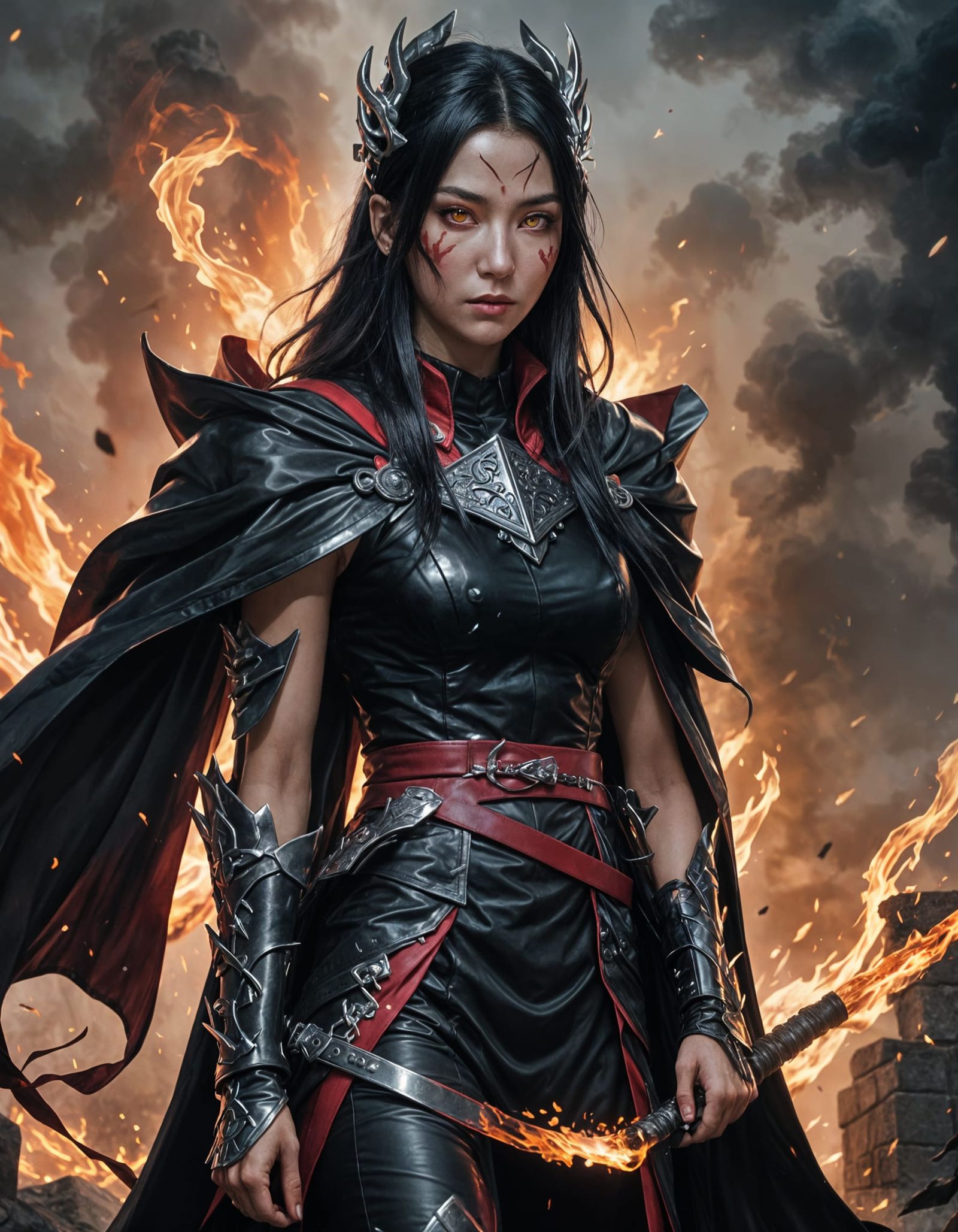 Saiki from Band-Maid, Queen of Hell.