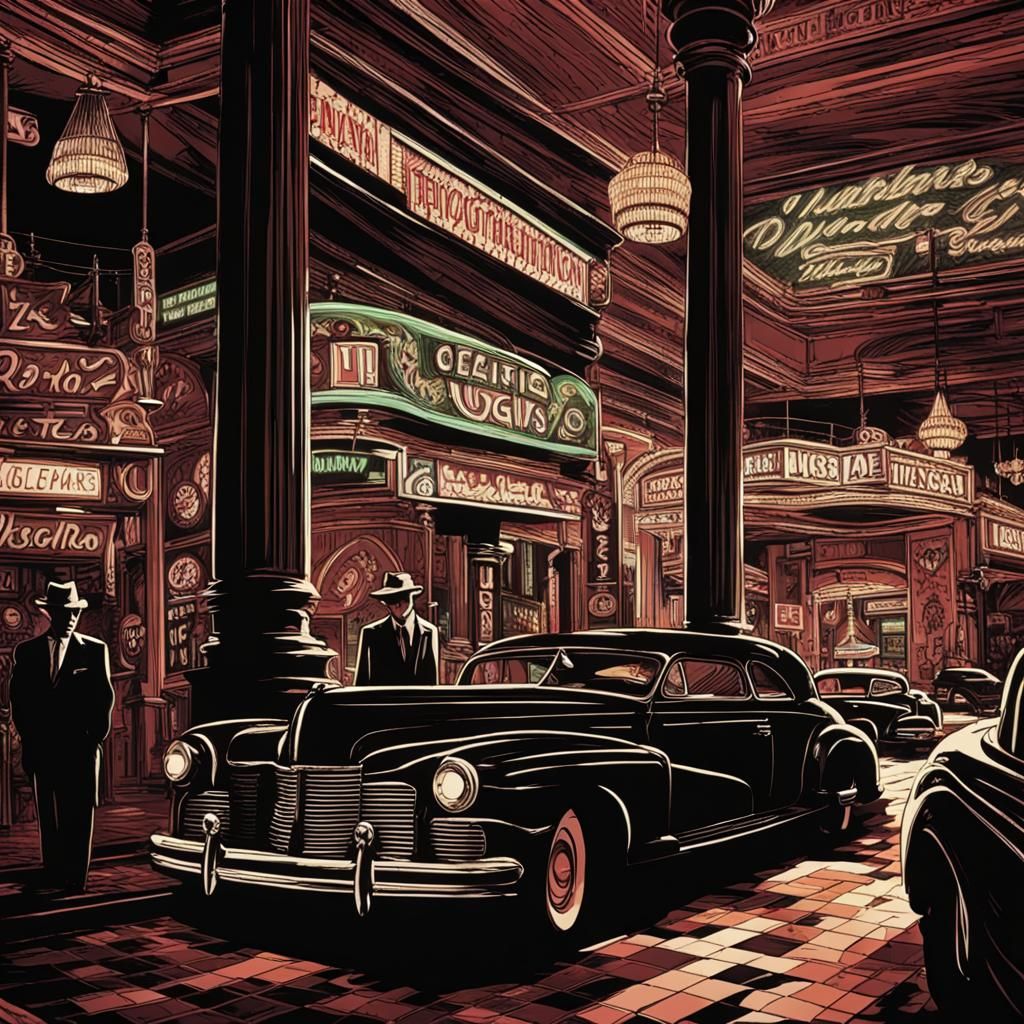 Death in Vegas: Film Noir Post-Impressionism