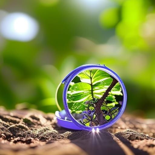 Morning Glory Flowers in Natural Light Photography