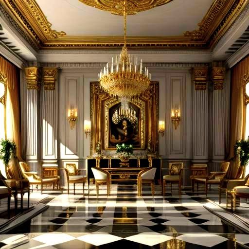 Abstract Opulence: An AI Interpretation