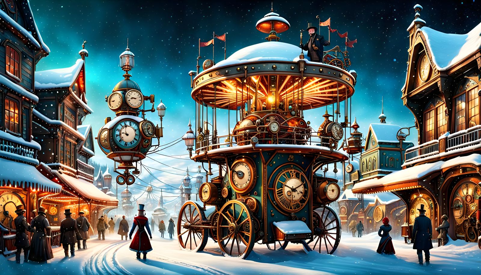 Steampunk Winter Wonderland
