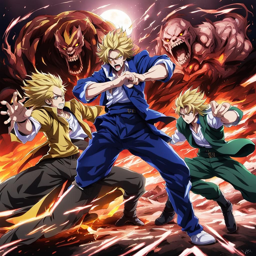 Anime Vicious Versus Dio Showdown