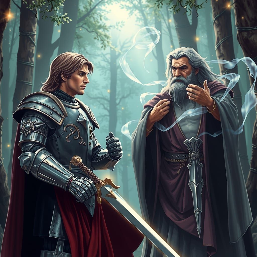 King Arthur &. Merlin:: Convergence of Magic and Might
