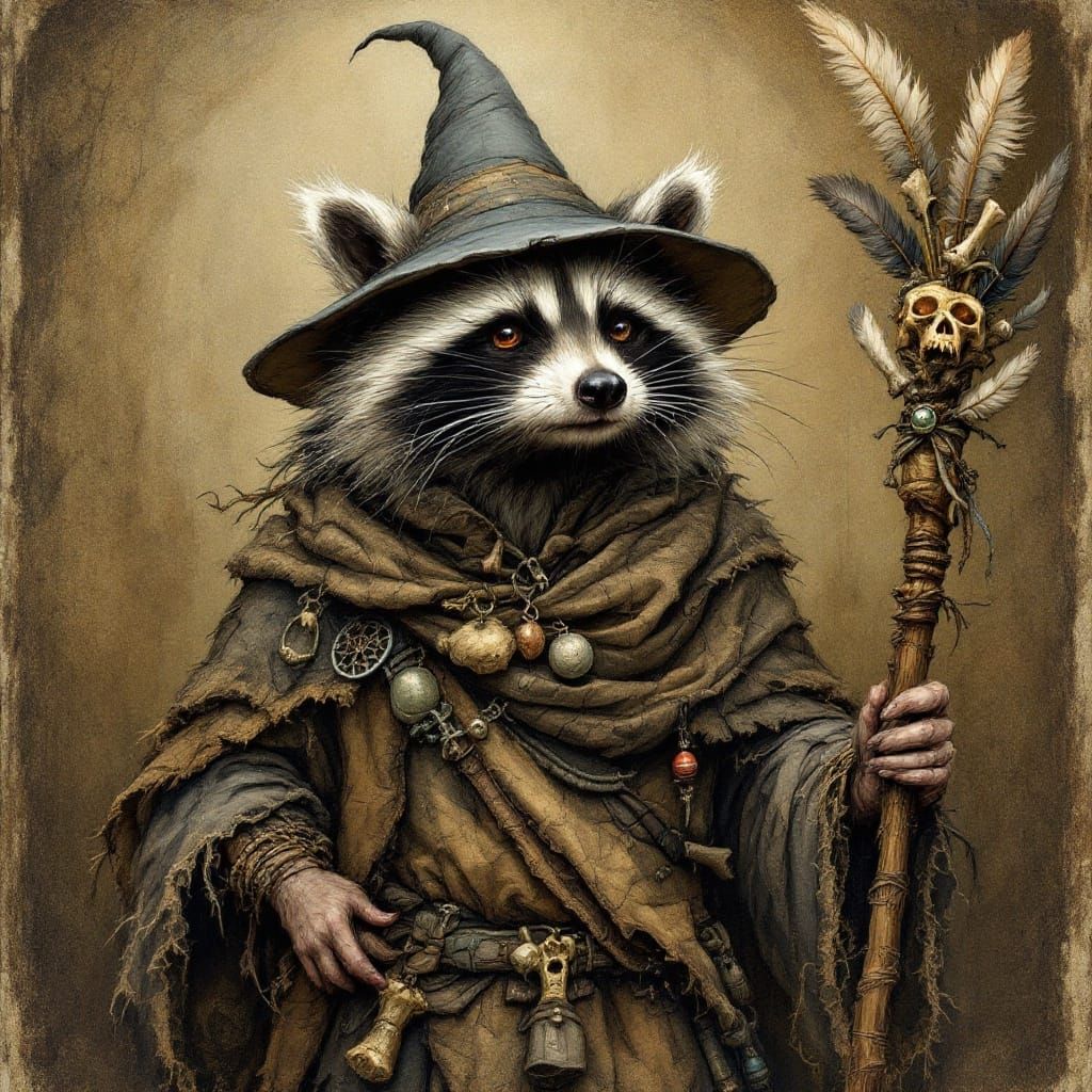 Wisdom Wears a Peaked Hat: Gandalf Reimagined as a Weathered...