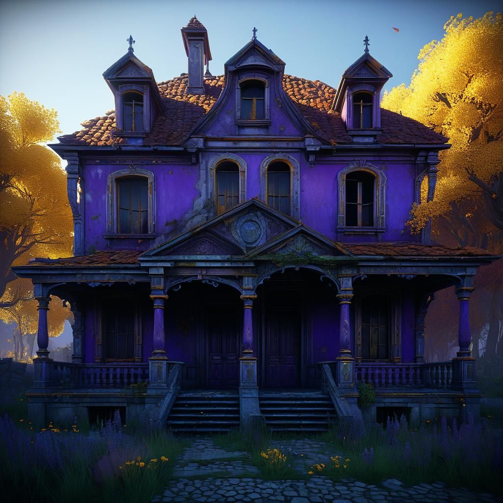 Shadow Houses: Dark Fantasy Concept Art in Unreal Engine