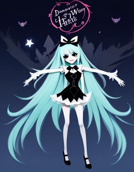 Angel Character Design in Hazbin Hotel Style