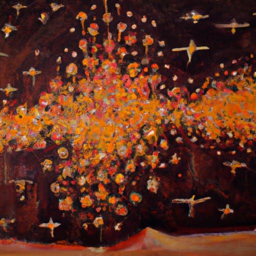 The first stars in the sky producing hemoglobin by Stasi. Oi...