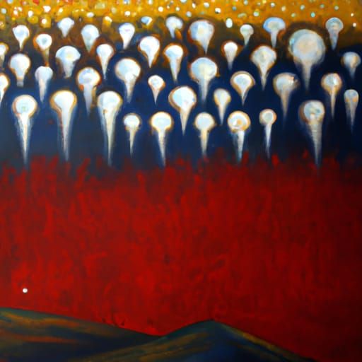 The first stars in the sky producing hemoglobin by Stasi. Oi...