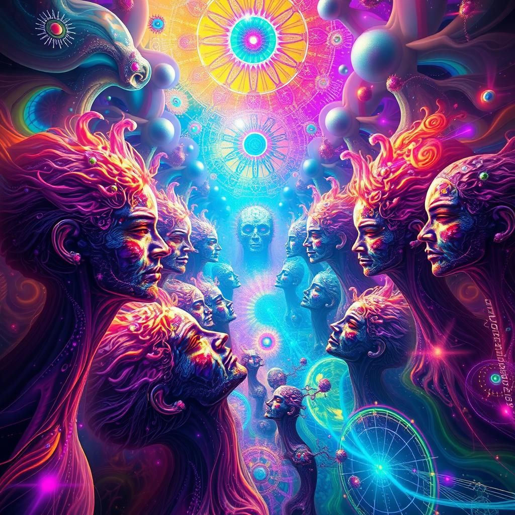 psychedelic consciousness and multiplicity of avatars  withi...