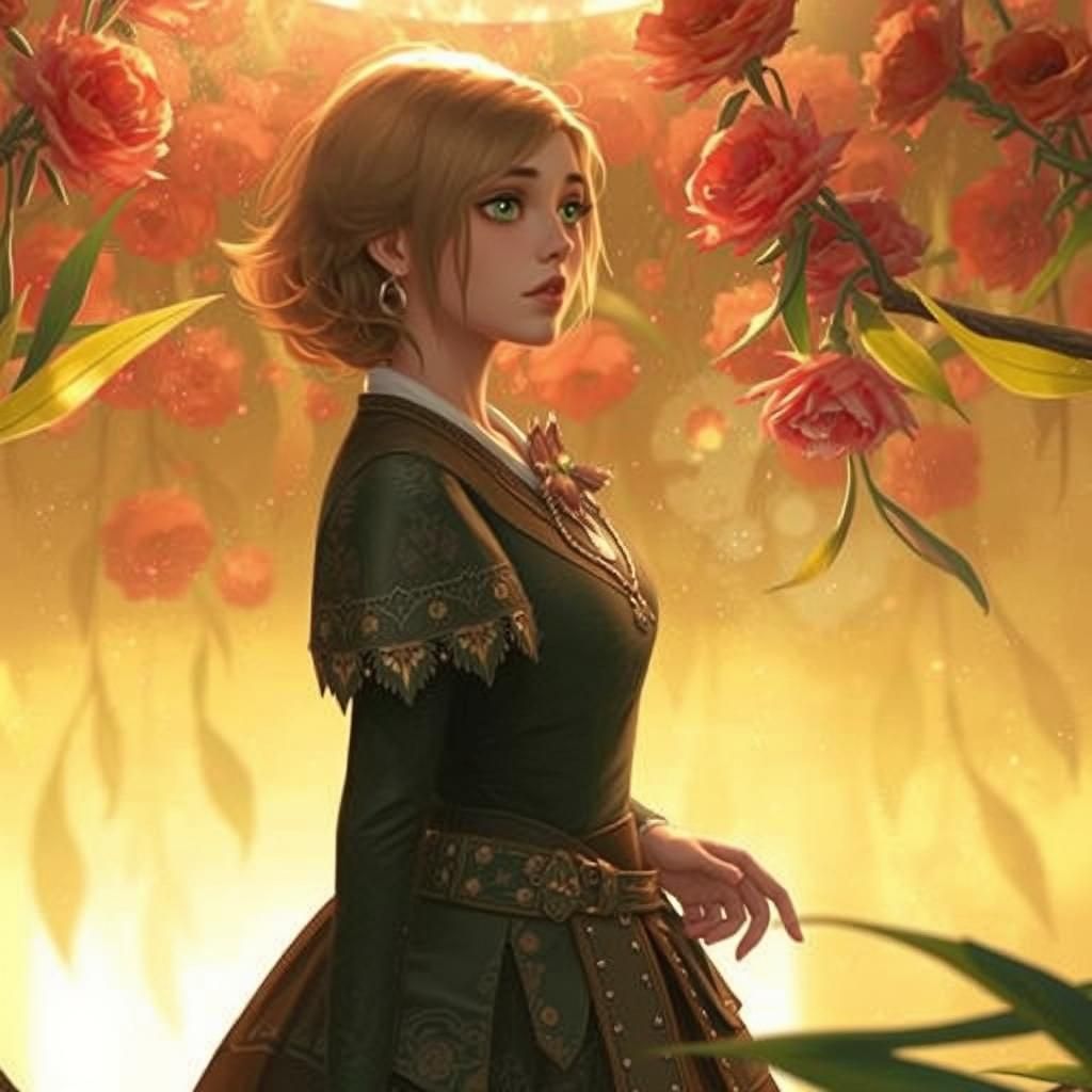 The Kiss of the Tiger Woman: Striking Portrait