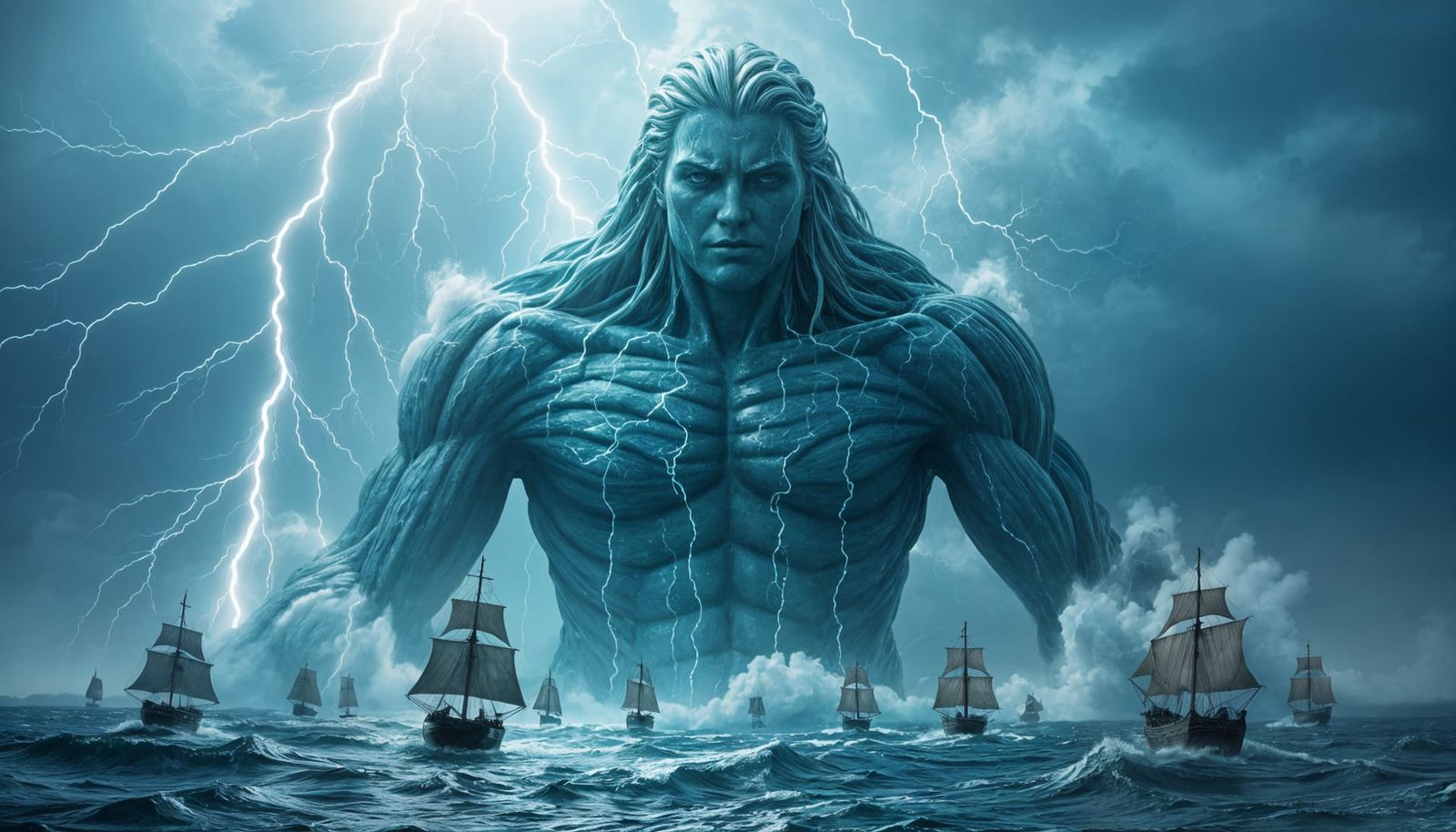 The Ocean Colossus Emerges From Stormy Seas