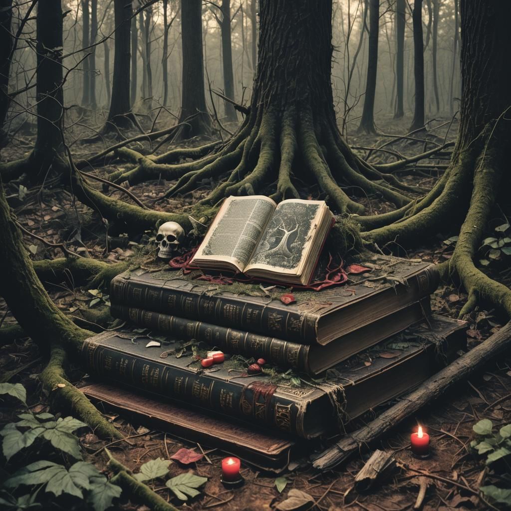 Dark Fairytale: Demonic Ritual in a Gothic Forest