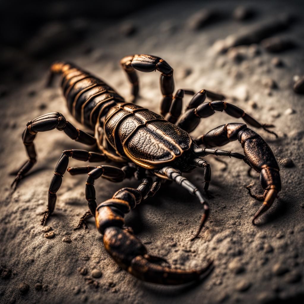 Hyperrealistic Scorpion in High Definition