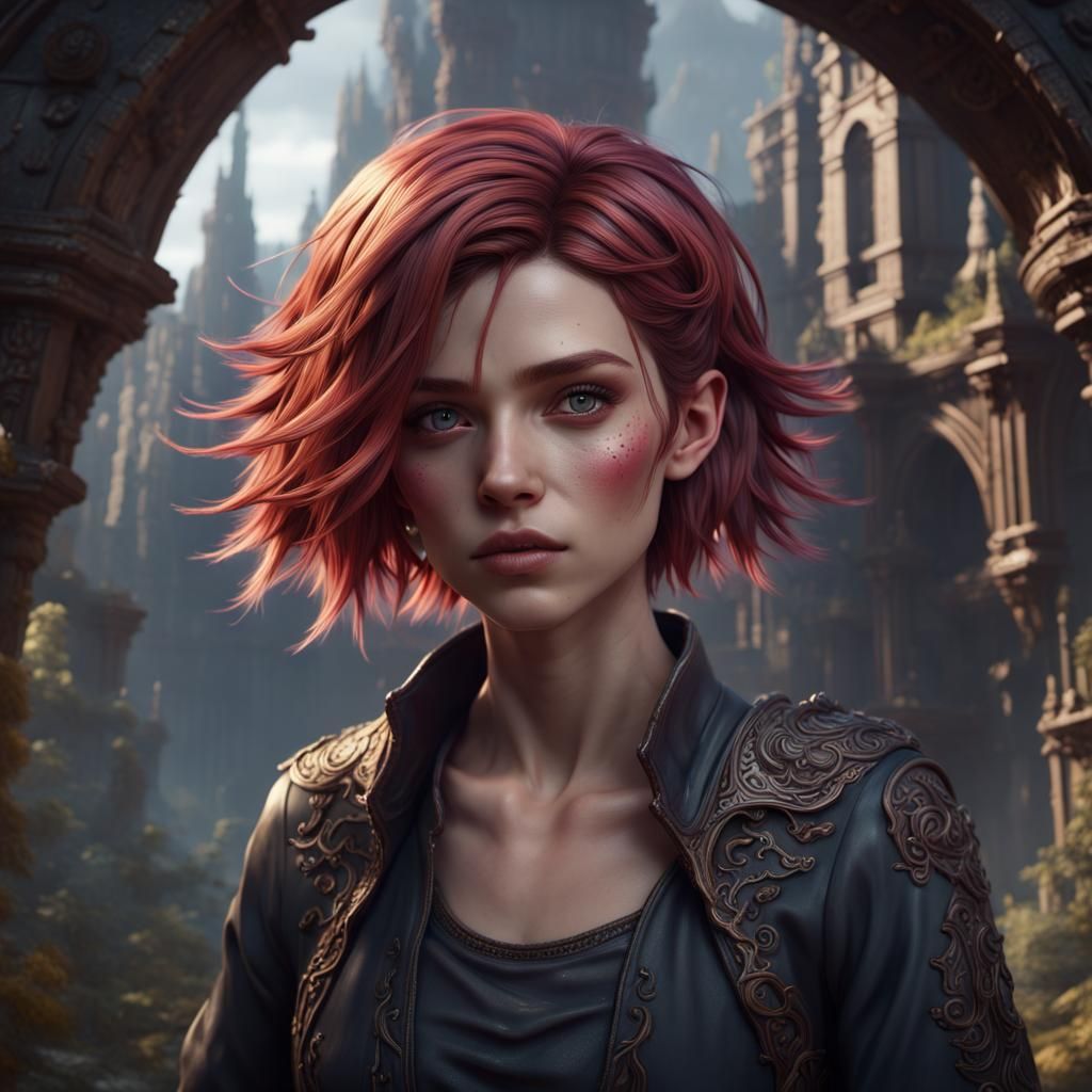 Tate McRae - Cut My Hair: Detailed Fantasy Art