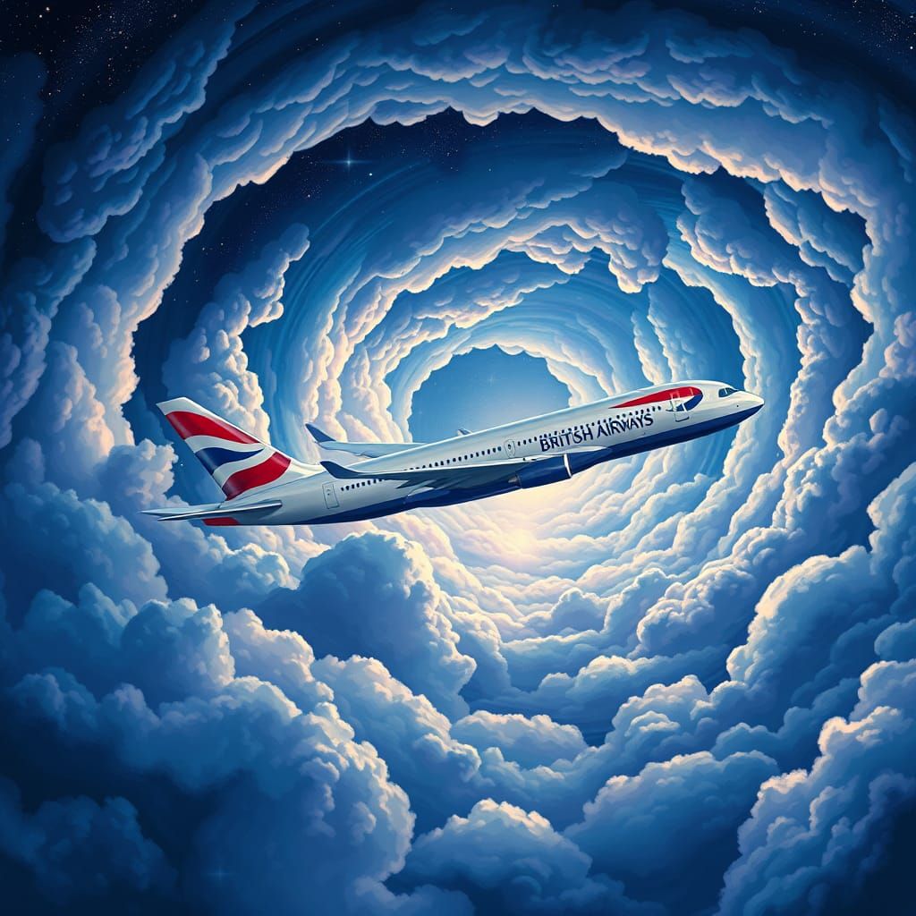 British Airways Dreamscape: Fantasy Matte Painting