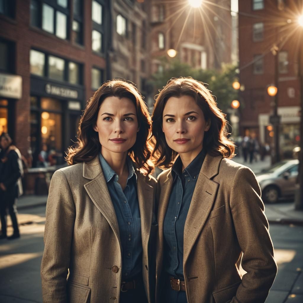 Lois Lane and Lana Lang: Fashion Portrait