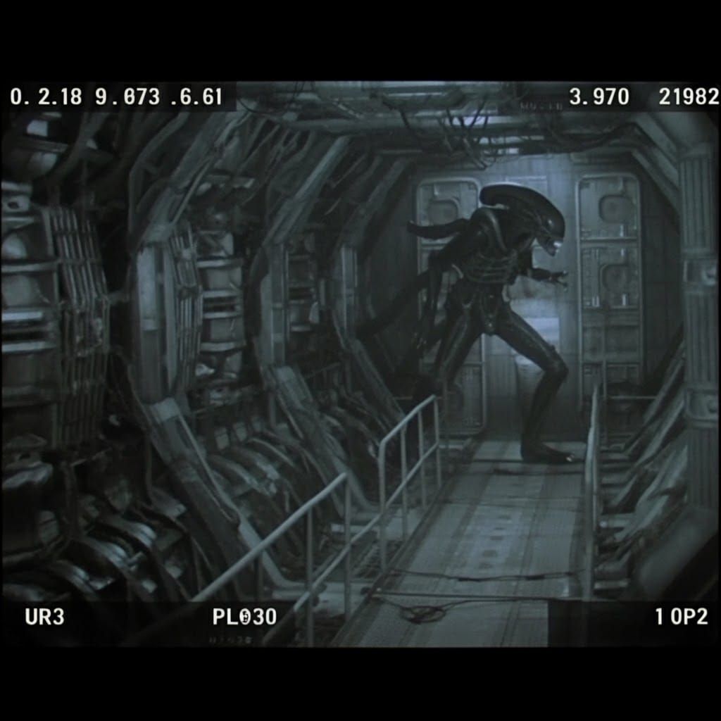 Abandoned Starship Reactor Room in 1990s CCTV Style