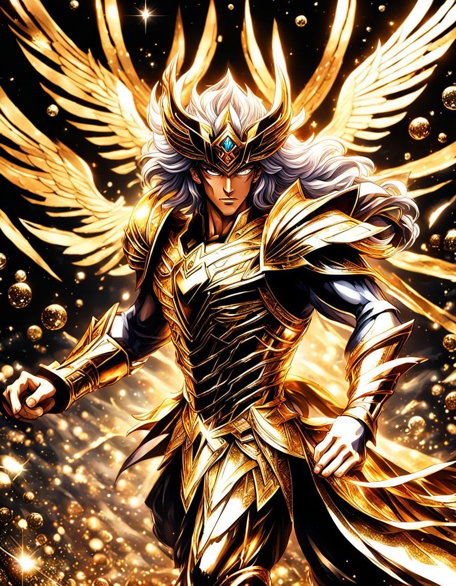 Art Deco Manga Characters Escape: 2.5D Digital Art