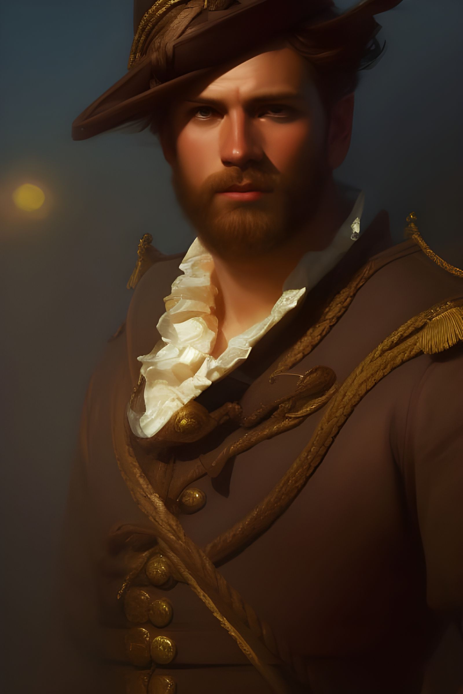 Castilian Sailor Portrait in Golden Age Style