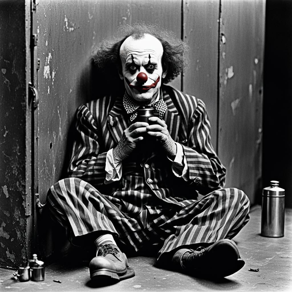 “Buddy, can you spare me some cash for a rubber chicken?”