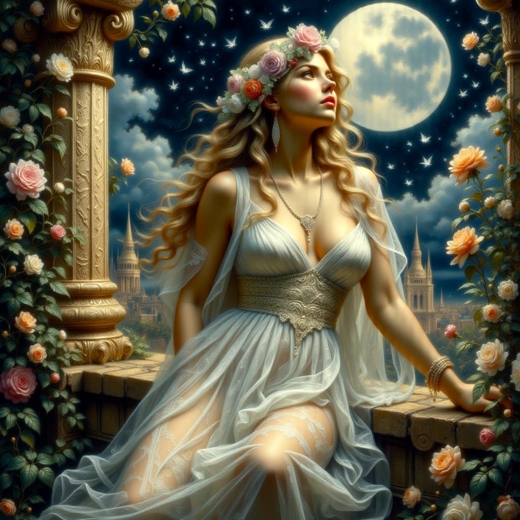 Uma lindíssima Deusa Afrodite