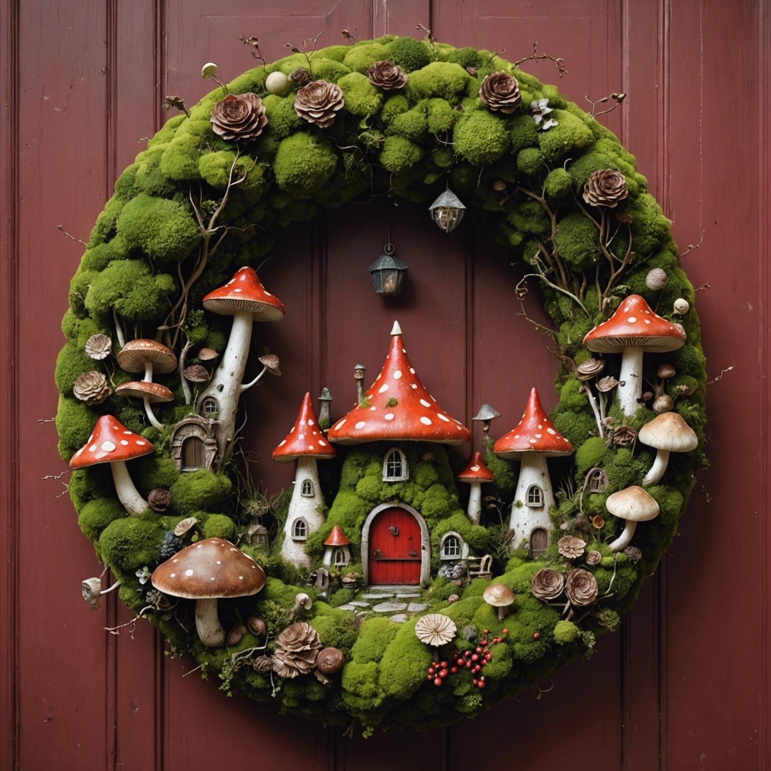 Gnome Wreath