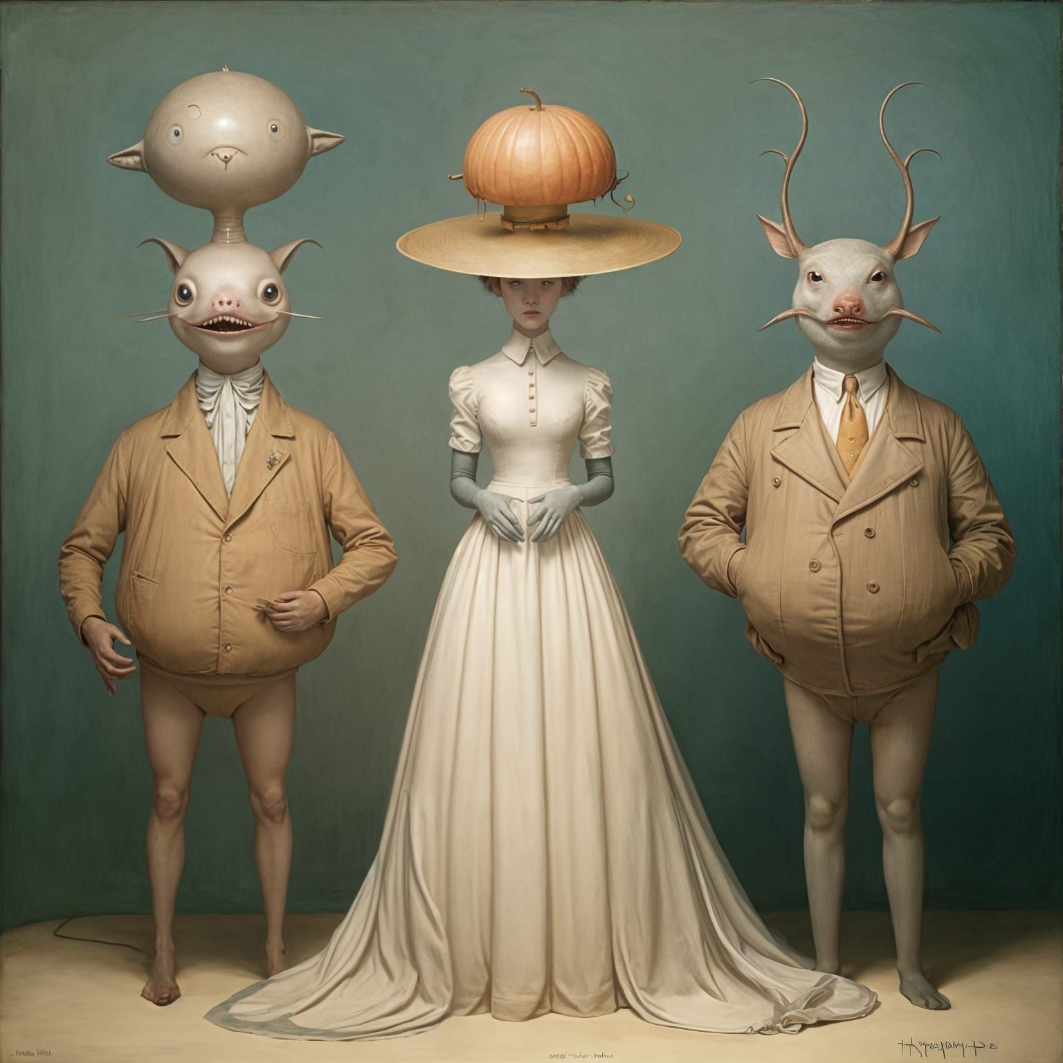 Surreal Whimsy with Carnivorous Curvature