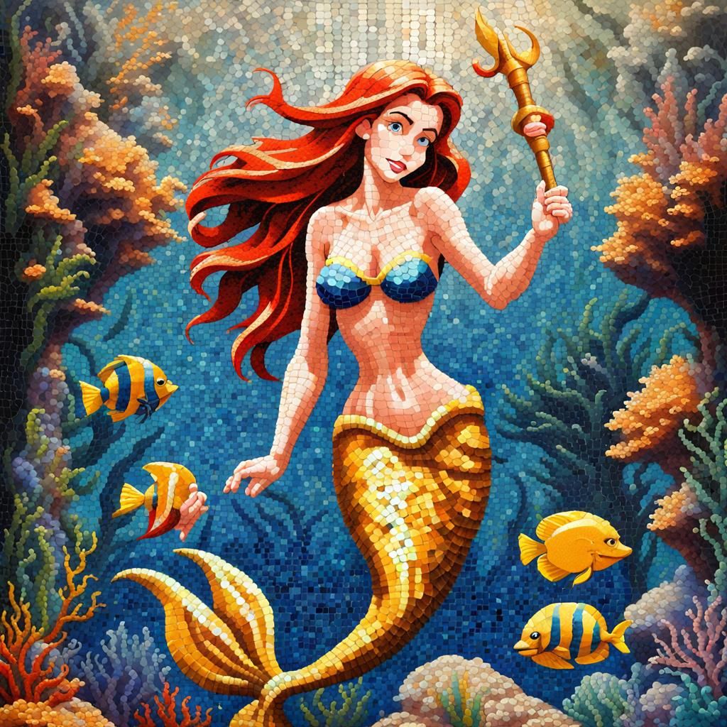 Mermaid Mosaic